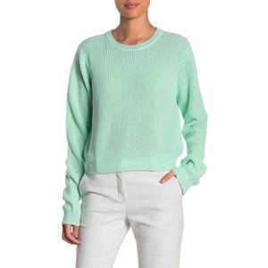 NWT Womens Size Medium Large FRNCH Wool Blend Long Sleeve Knit Pullover Sweater